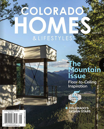 Design Feature in Colorado Homes & Lifestyles, 5 Under 40 Award 2019