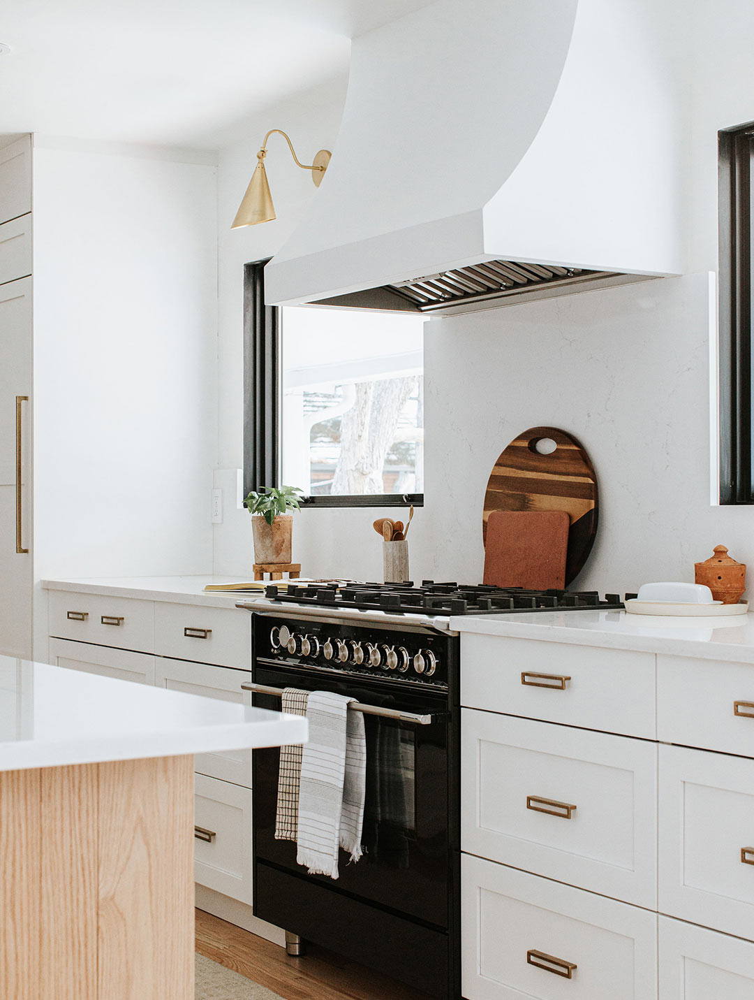 Scandinavian inspired kitchen that invokes a timeless design esthetic by J.Reiko Design + Co