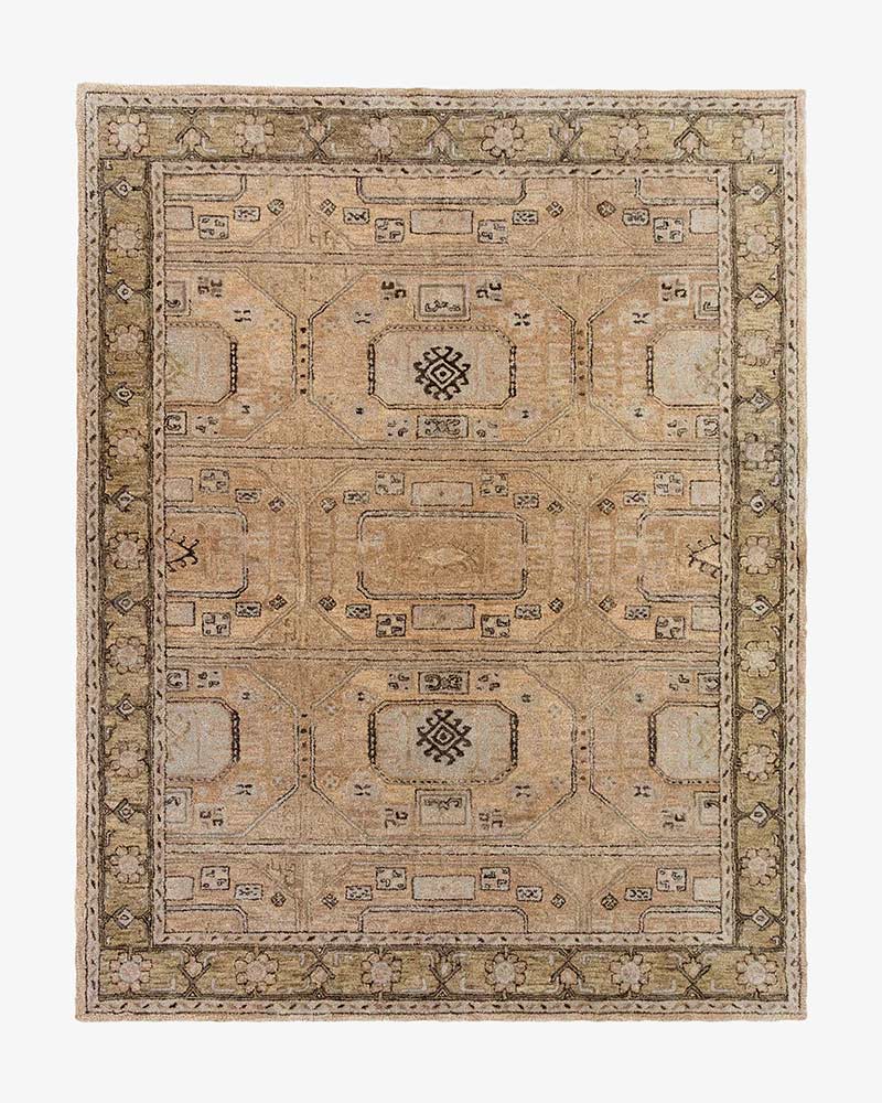 Soft neutral rug from McGee and Co