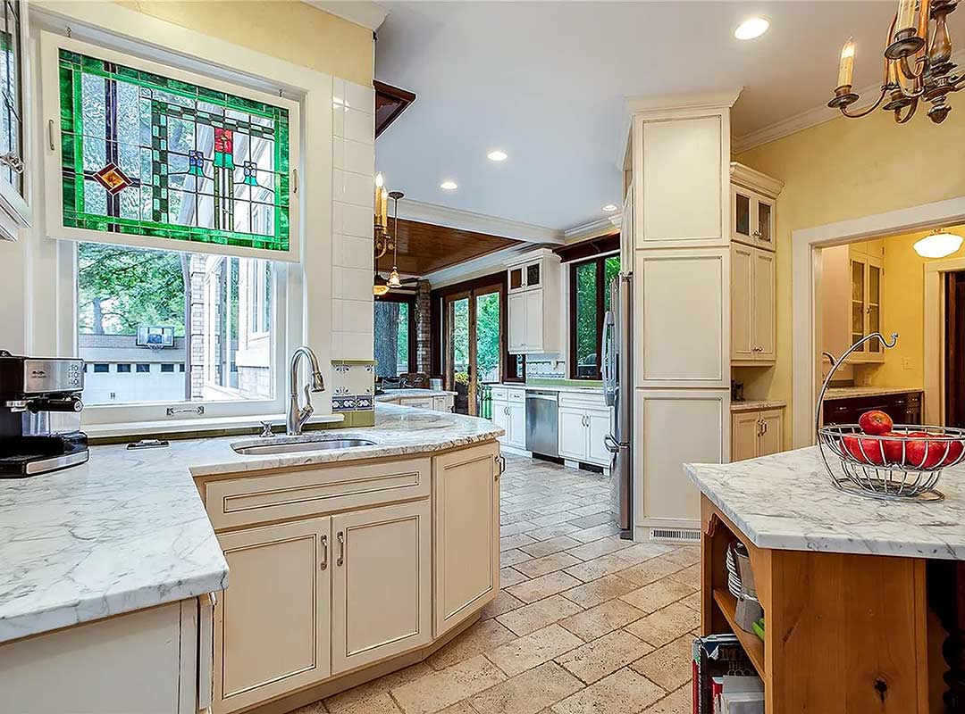 Kitchen 'before' image - J. Reiko Design + Co - Humboldt Street Project - before and after of a historic Denver interior design renovation