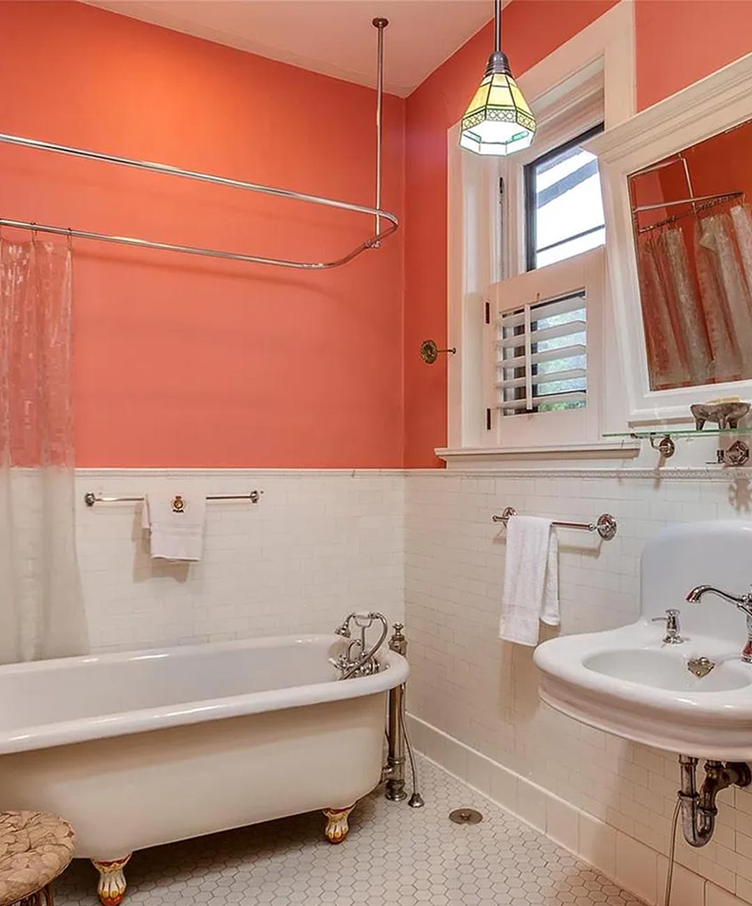 Children's bathroom 'before' image - J. Reiko Design + Co - Humboldt Street Project - before and after of a historic Denver interior design renovation