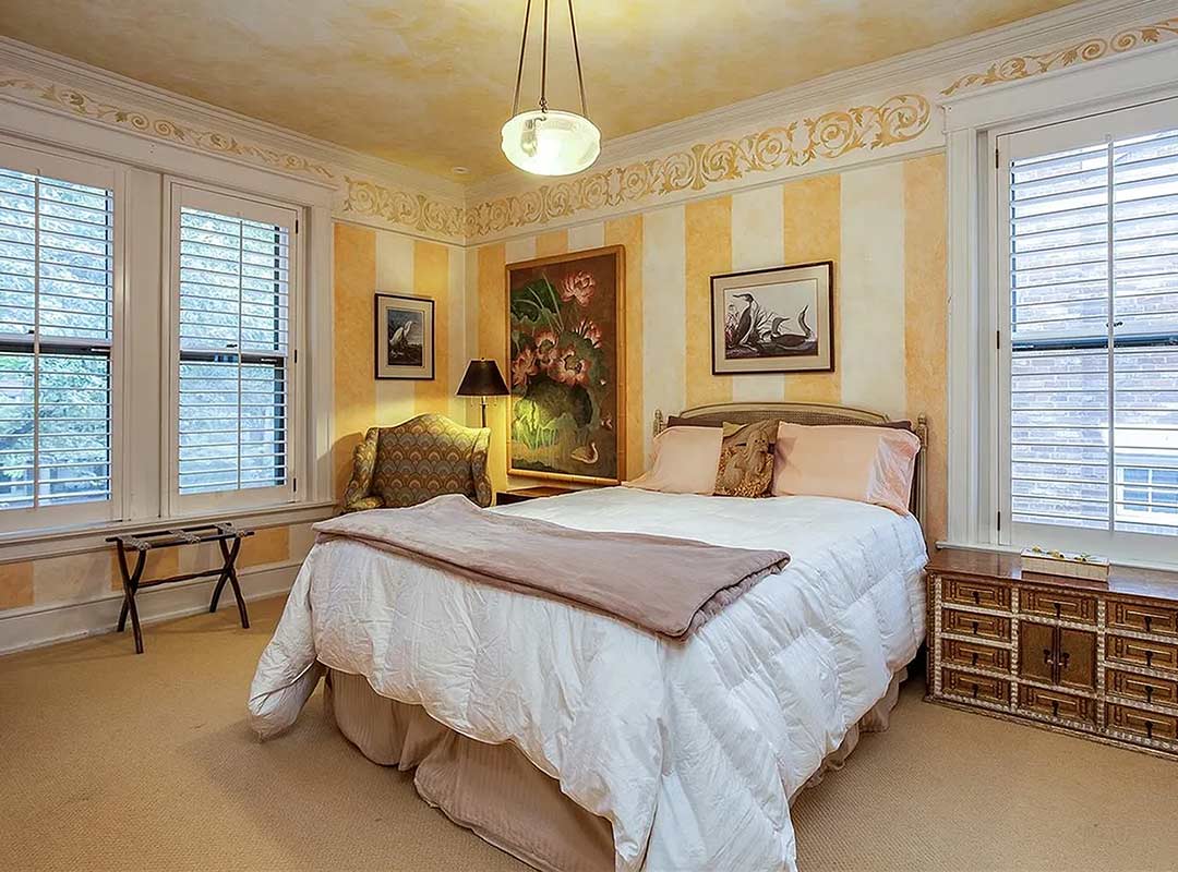 Children's bedroom 'before' image - J. Reiko Design + Co - Humboldt Street Project - before and after of a historic Denver interior design renovation