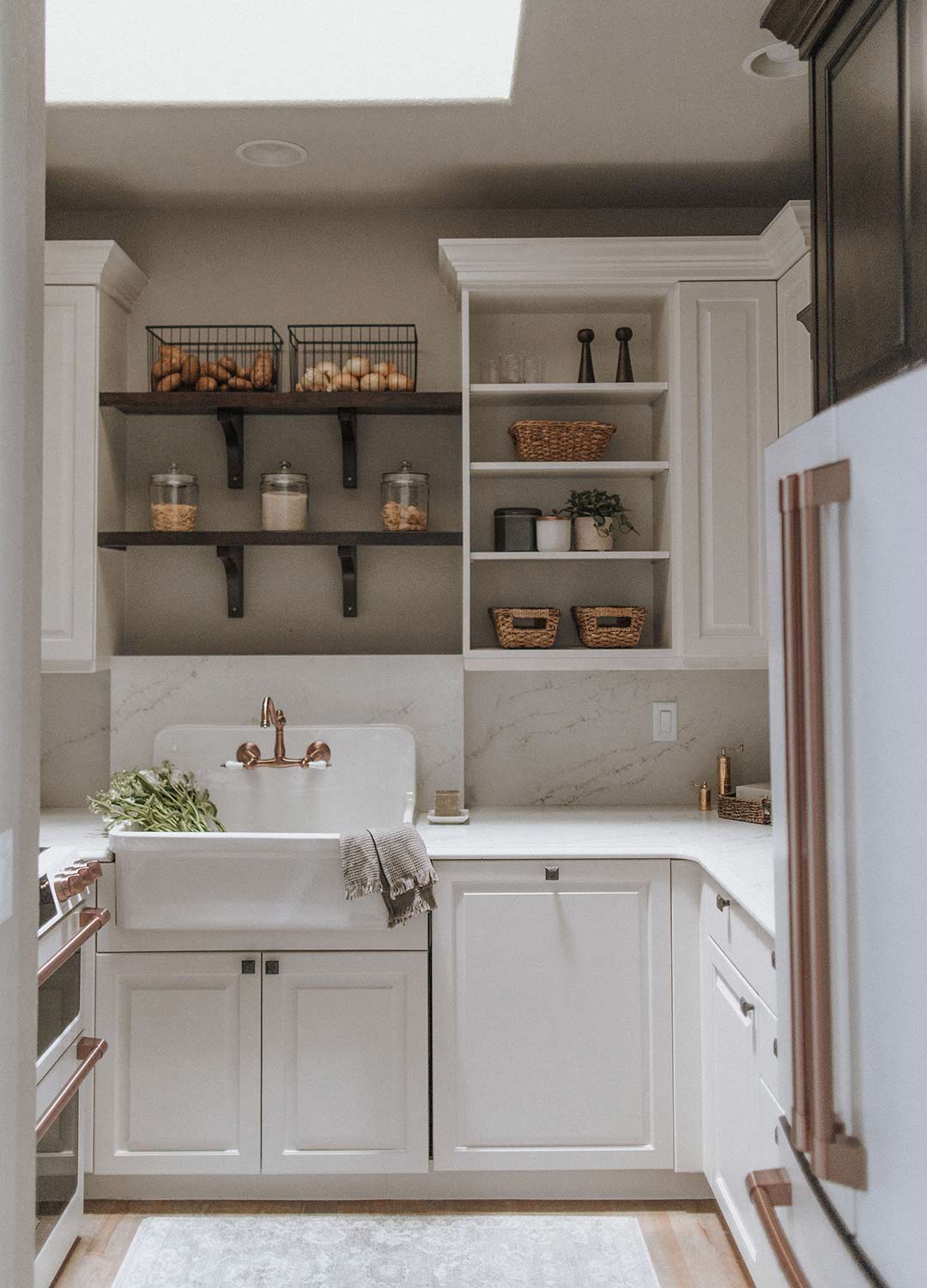 Pantry 'after' image - J. Reiko Design + Co - Three Eagles Drive Project - before and after of a rustic and traditional mediterranean-inspired home in Fort Collins, Colorado