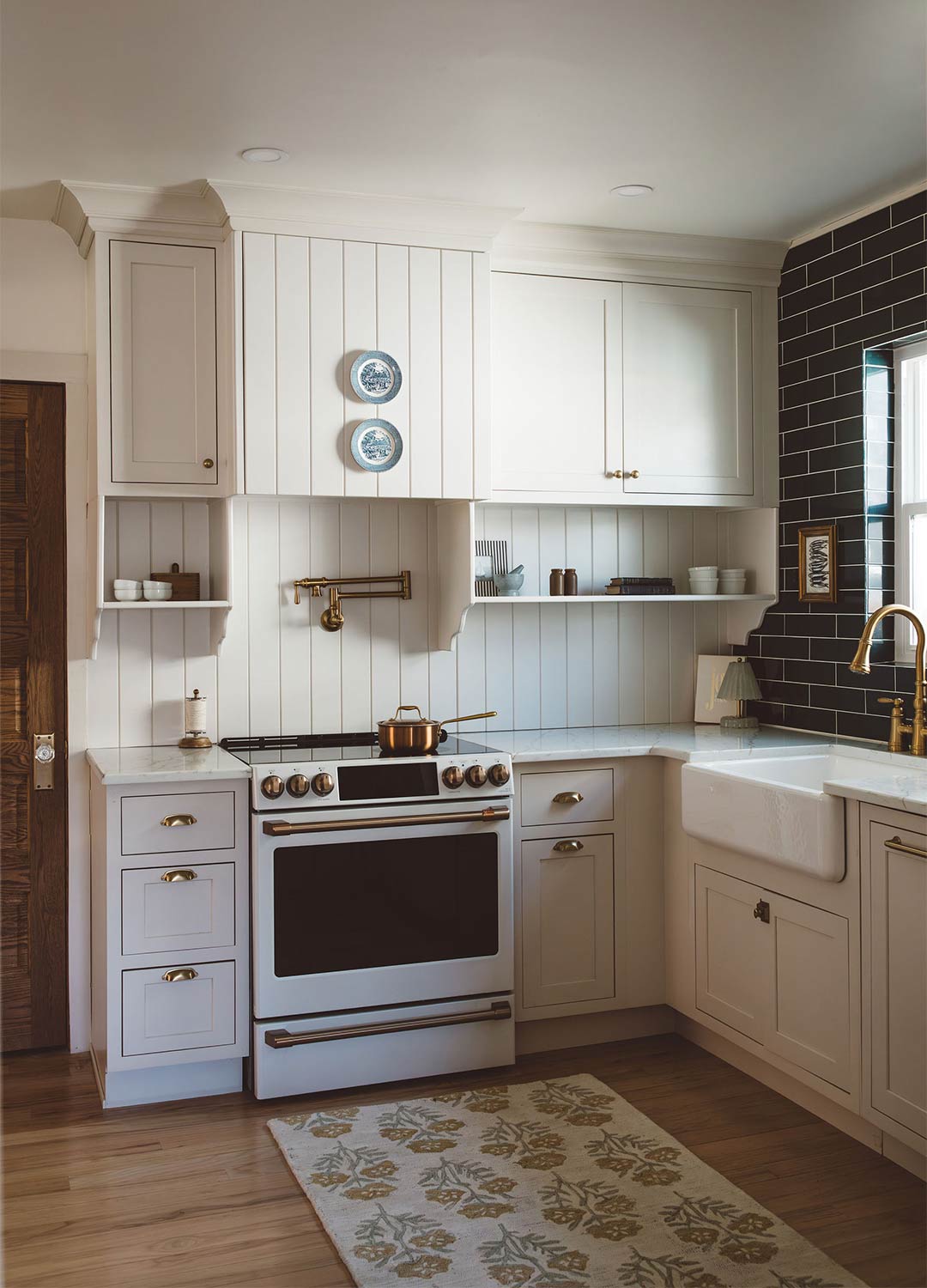 Kitchen 'after' image - J. Reiko Design + Co - Clarkson Street Project - before and after of a historic Craftsman remodel in Denver, Colorado