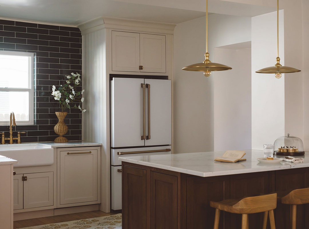 Kitchen 'after' image - J. Reiko Design + Co - Clarkson Street Project - before and after of a historic Craftsman remodel in Denver, Colorado