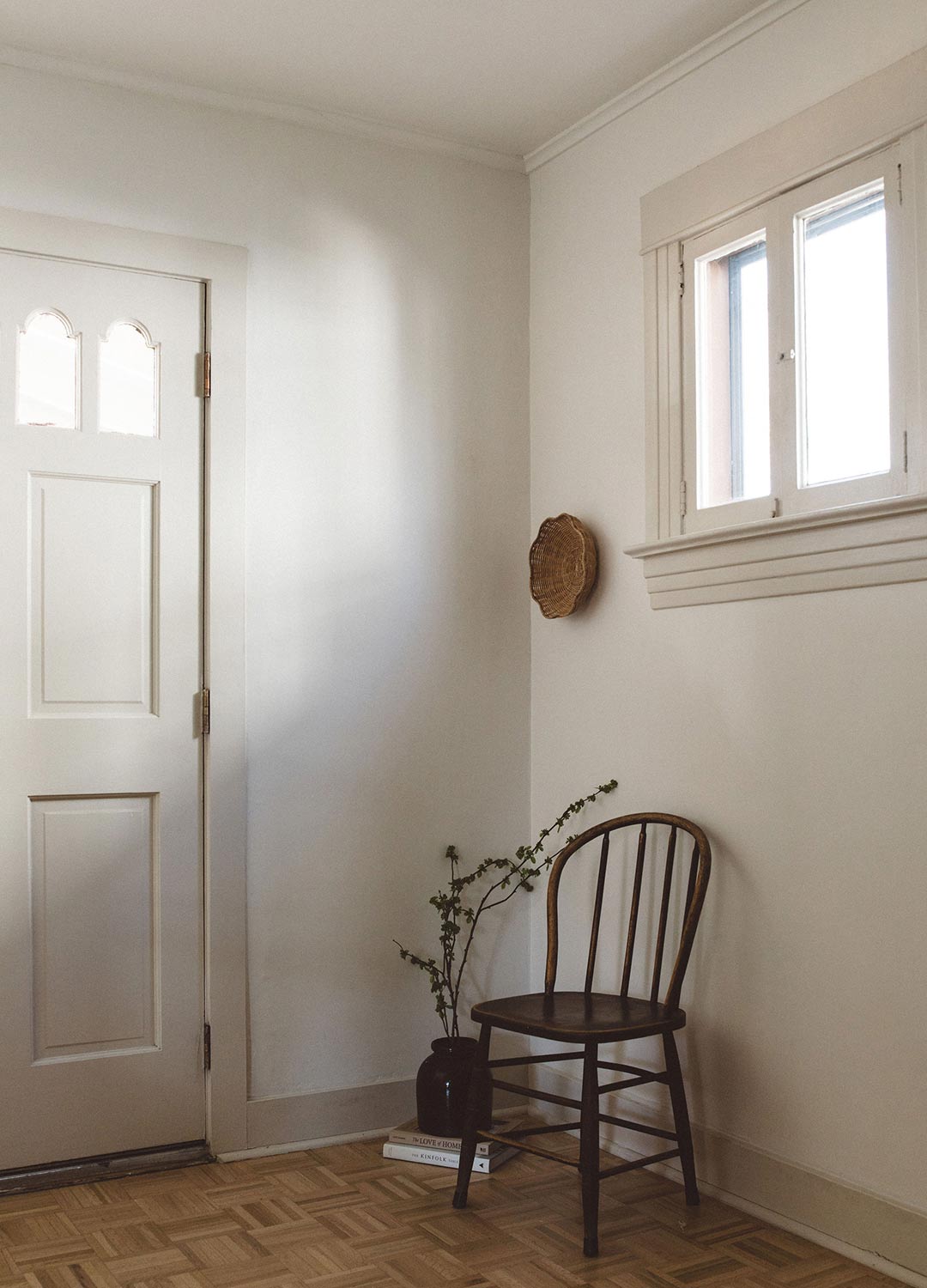 Entry room 'after' image - J. Reiko Design + Co - Clarkson Street Project - before and after of a historic Craftsman remodel in Denver, Colorado