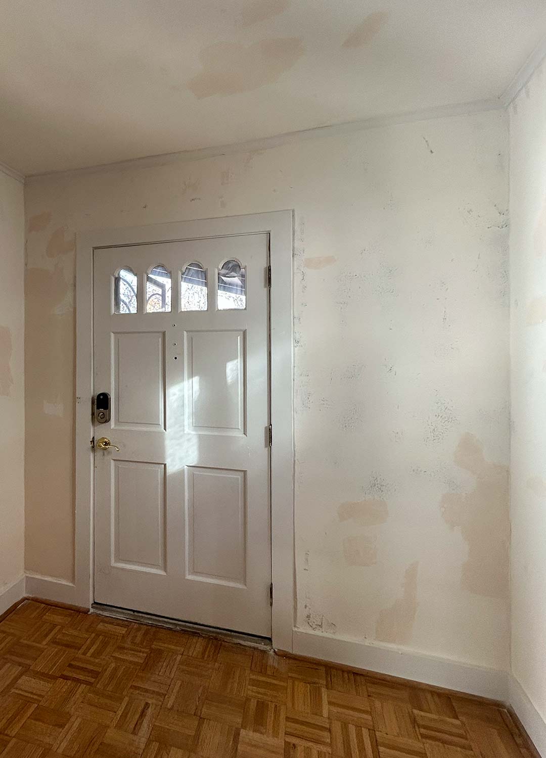 Entry room 'before' image - J. Reiko Design + Co - Clarkson Street Project - before and after of a historic Craftsman remodel in Denver, Colorado