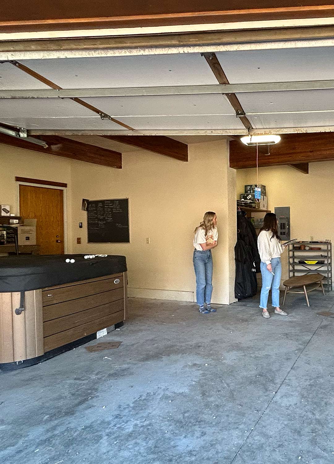 Basement Bar 'before' image - J. Reiko Design + Co - Redstone Canyon Project - before and after of a mountain modern remodel in Fort Collins, Colorado
