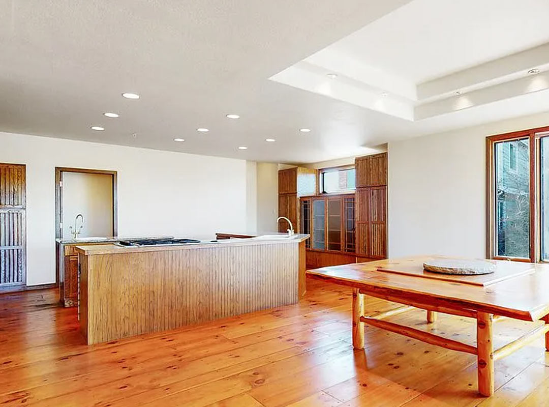Kitchen 'before' image - J. Reiko Design + Co - Augusta Trail - before and after of a European farmhouse remodel in Fort Collins, Colorado