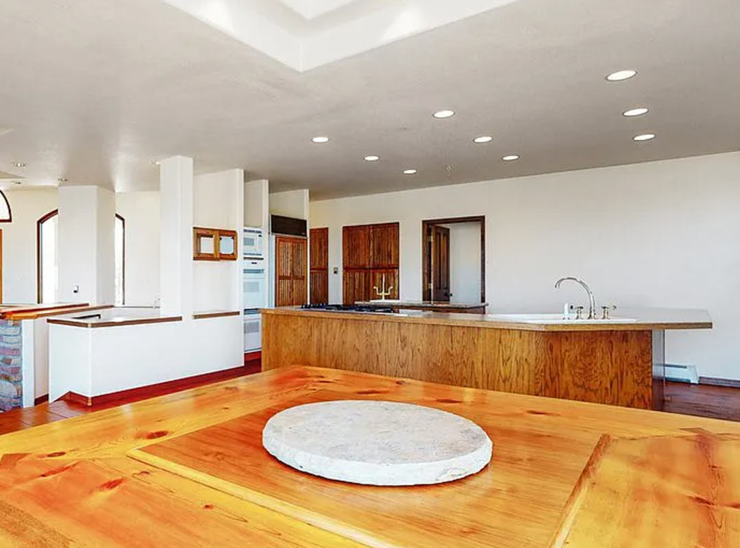 Kitchen 'before' image - J. Reiko Design + Co - Augusta Trail - before and after of a European farmhouse remodel in Fort Collins, Colorado