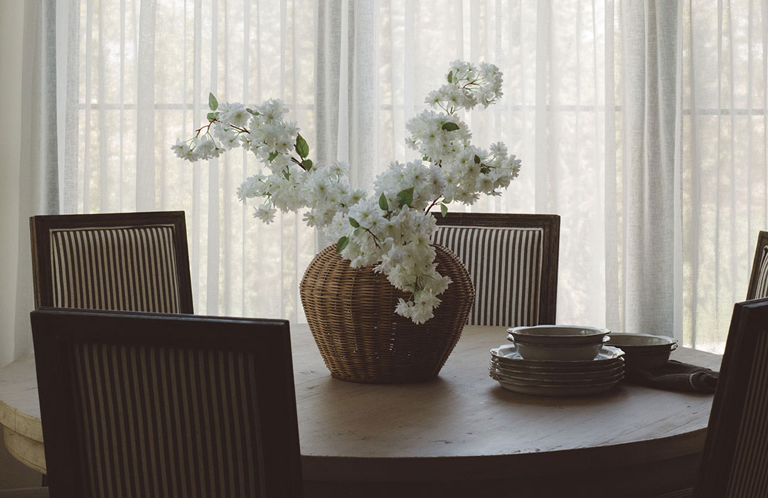 Dining 'after' image - J. Reiko Design + Co - Augusta Trail - before and after of a European farmhouse remodel in Fort Collins, Colorado