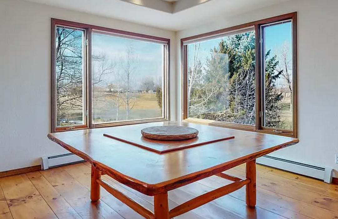 Dining 'before' image - J. Reiko Design + Co - Augusta Trail - before and after of a European farmhouse remodel in Fort Collins, Colorado