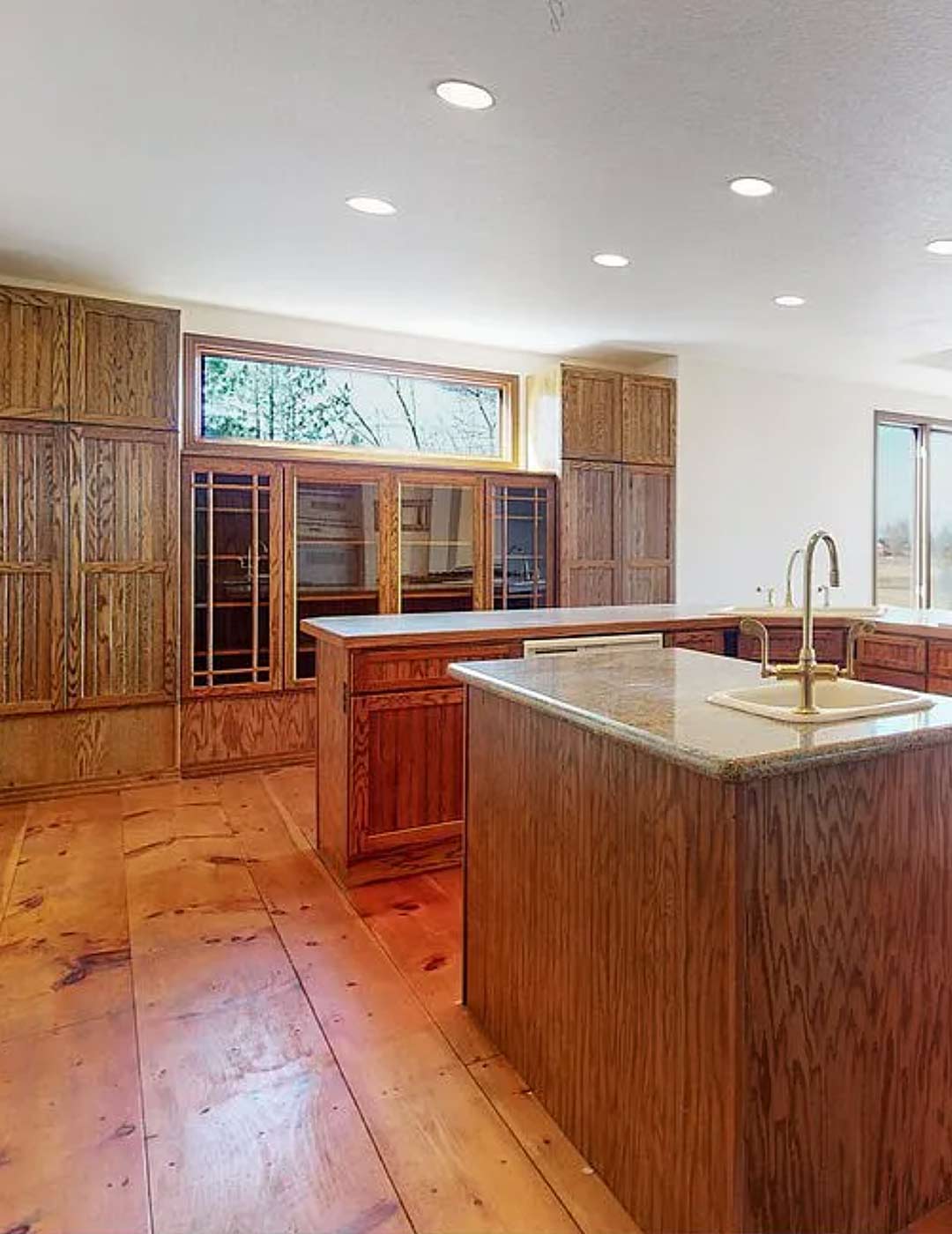 Kitchen 'before' image - J. Reiko Design + Co - Augusta Trail - before and after of a European farmhouse remodel in Fort Collins, Colorado